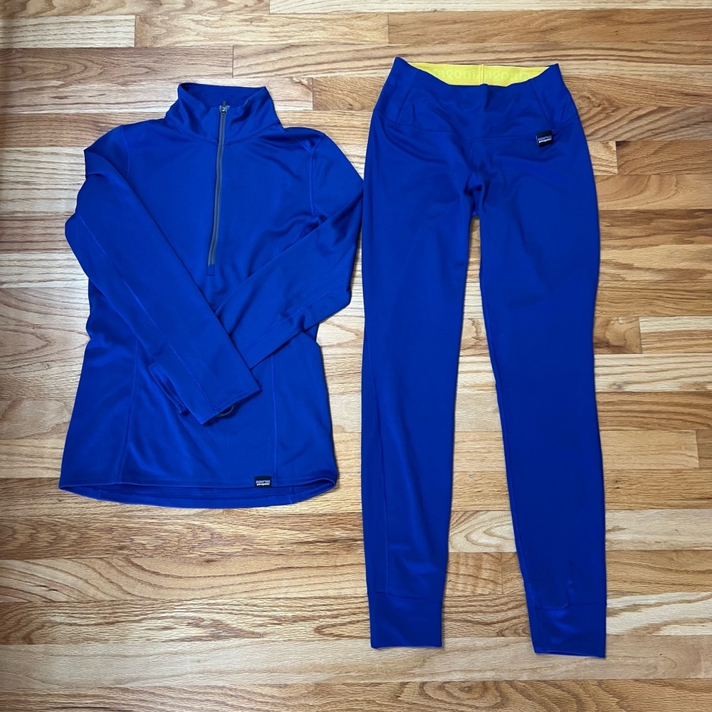 Patagonia Capilene Midweight Base Layer Set